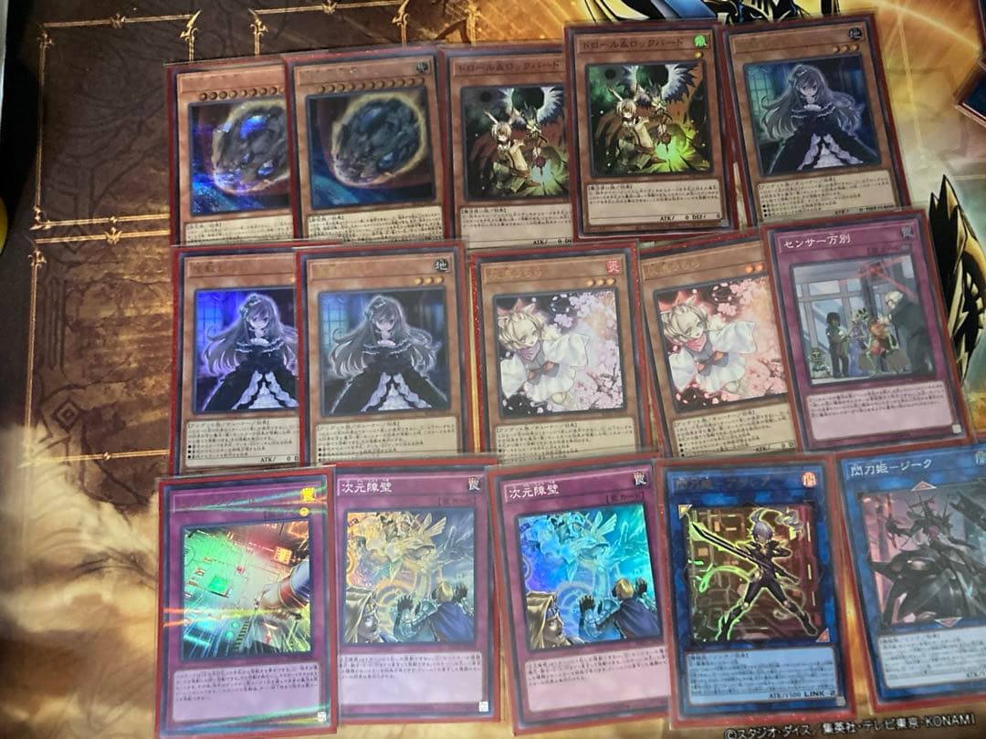 閃刀姫デッキ　サイド入り　引退品