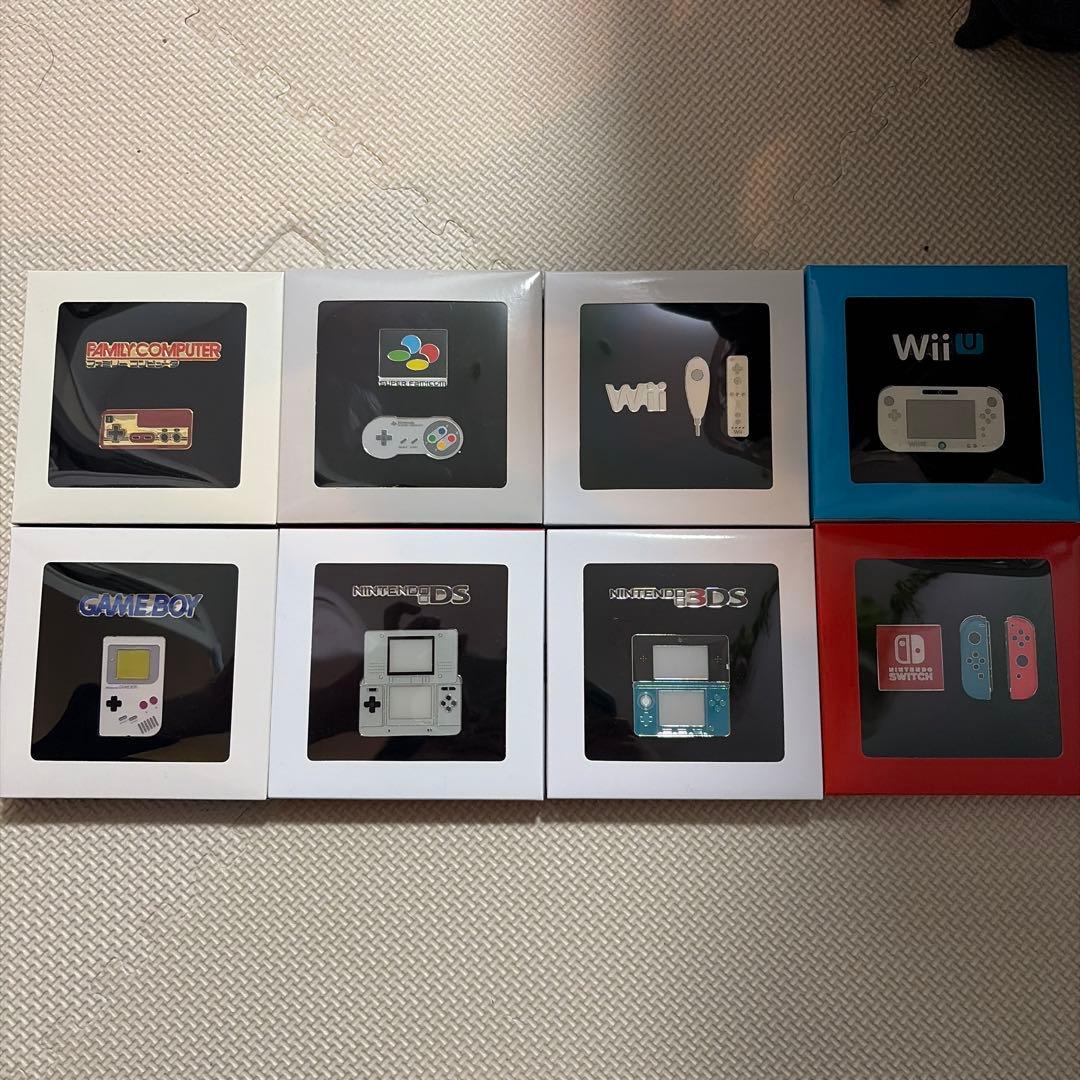 ニンテンドーミュージアム　ピンズセット　8種