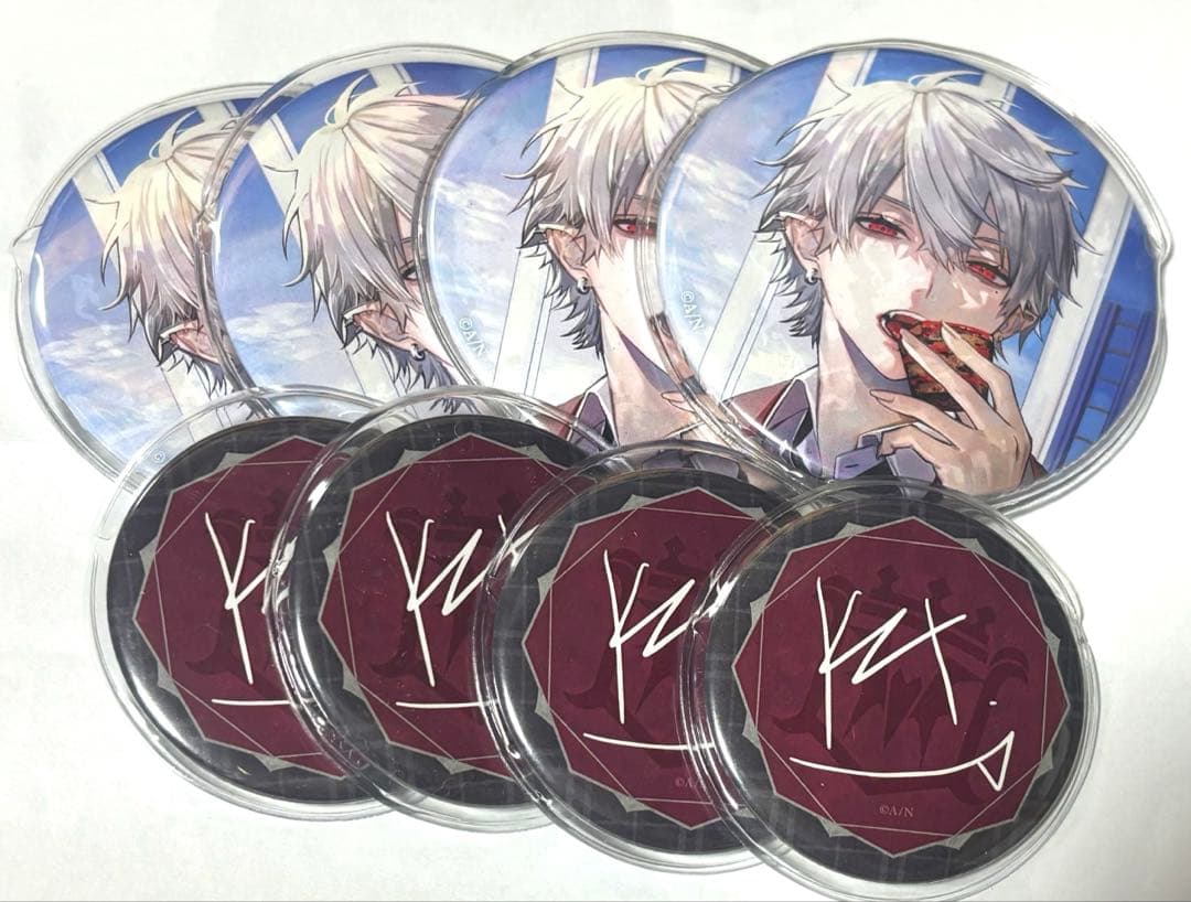 にじさんじ 葛葉 バースデーグッズ2022 缶バッジ8点セット バラ売り不可