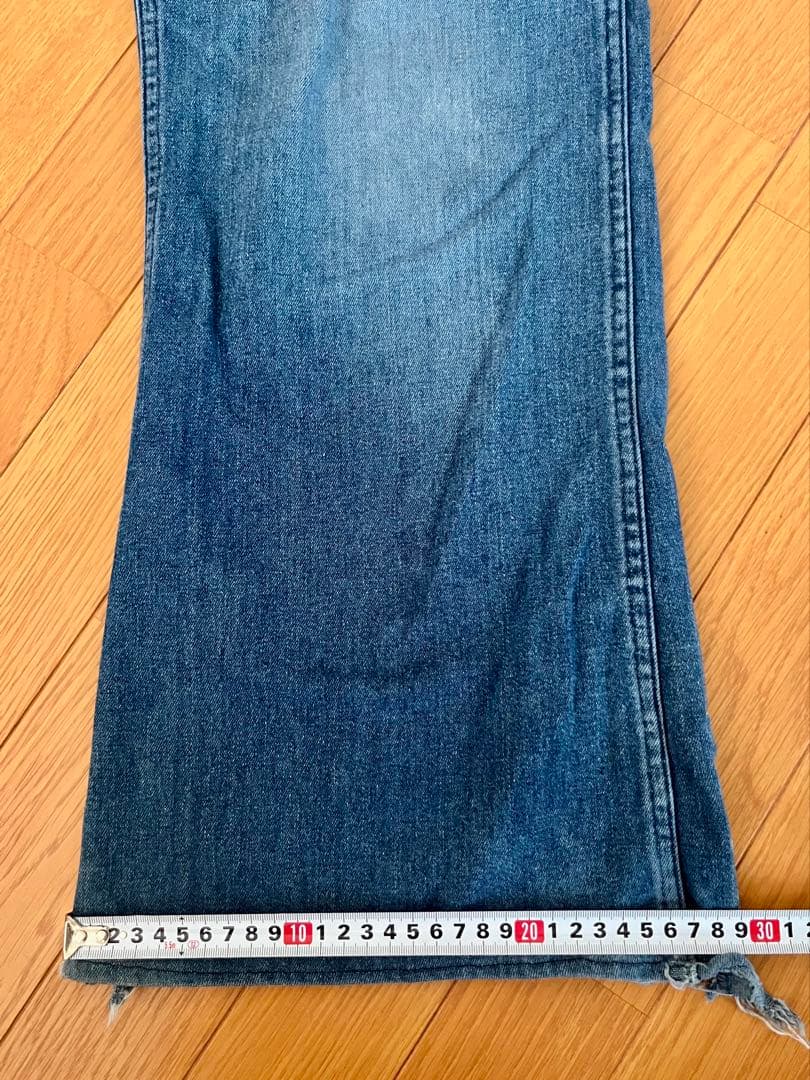 80's SEAFARER セーラー・デニム 民生品U.S.NAVY ステンシル