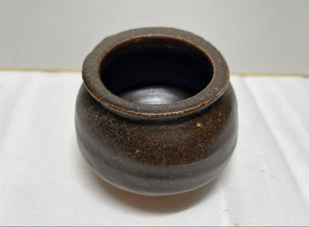 茶入。唐物茶入。宋時代。古美術。骨董品。舊家蔵出し。宋代。希少品。