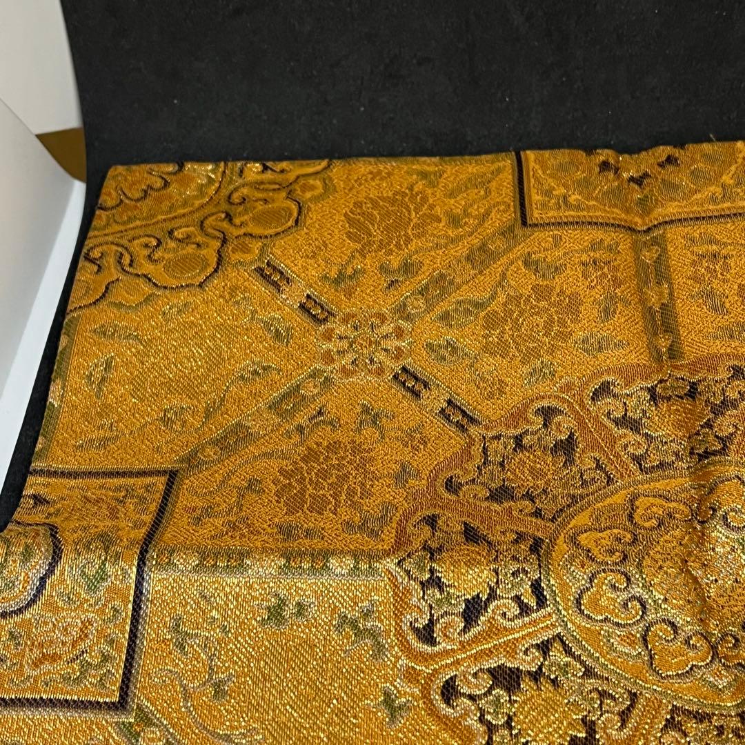 龍村美術織物　帛紗　『家康所持 蜀紅文錦写袱紗』　金襴　徳川家康　古代裂