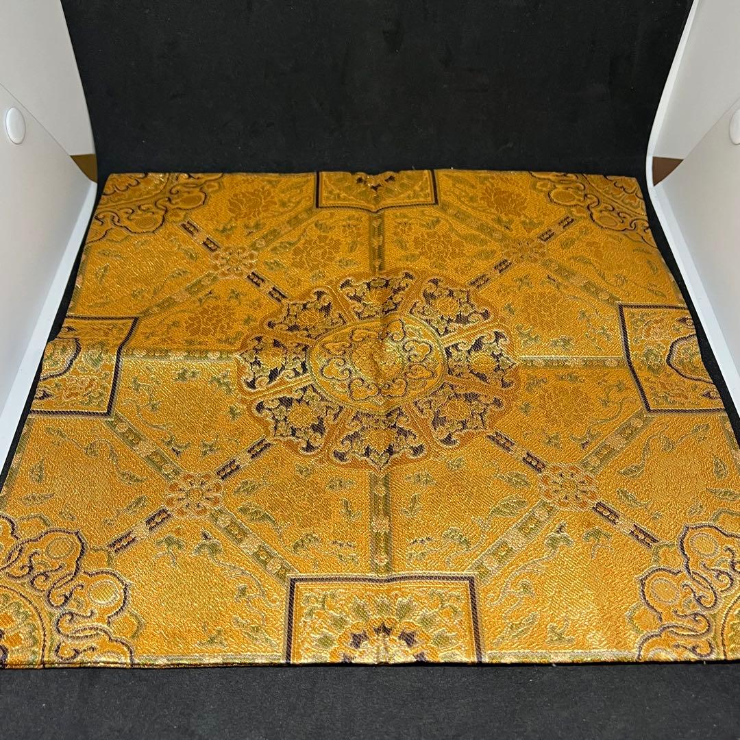 龍村美術織物　帛紗　『家康所持 蜀紅文錦写袱紗』　金襴　徳川家康　古代裂