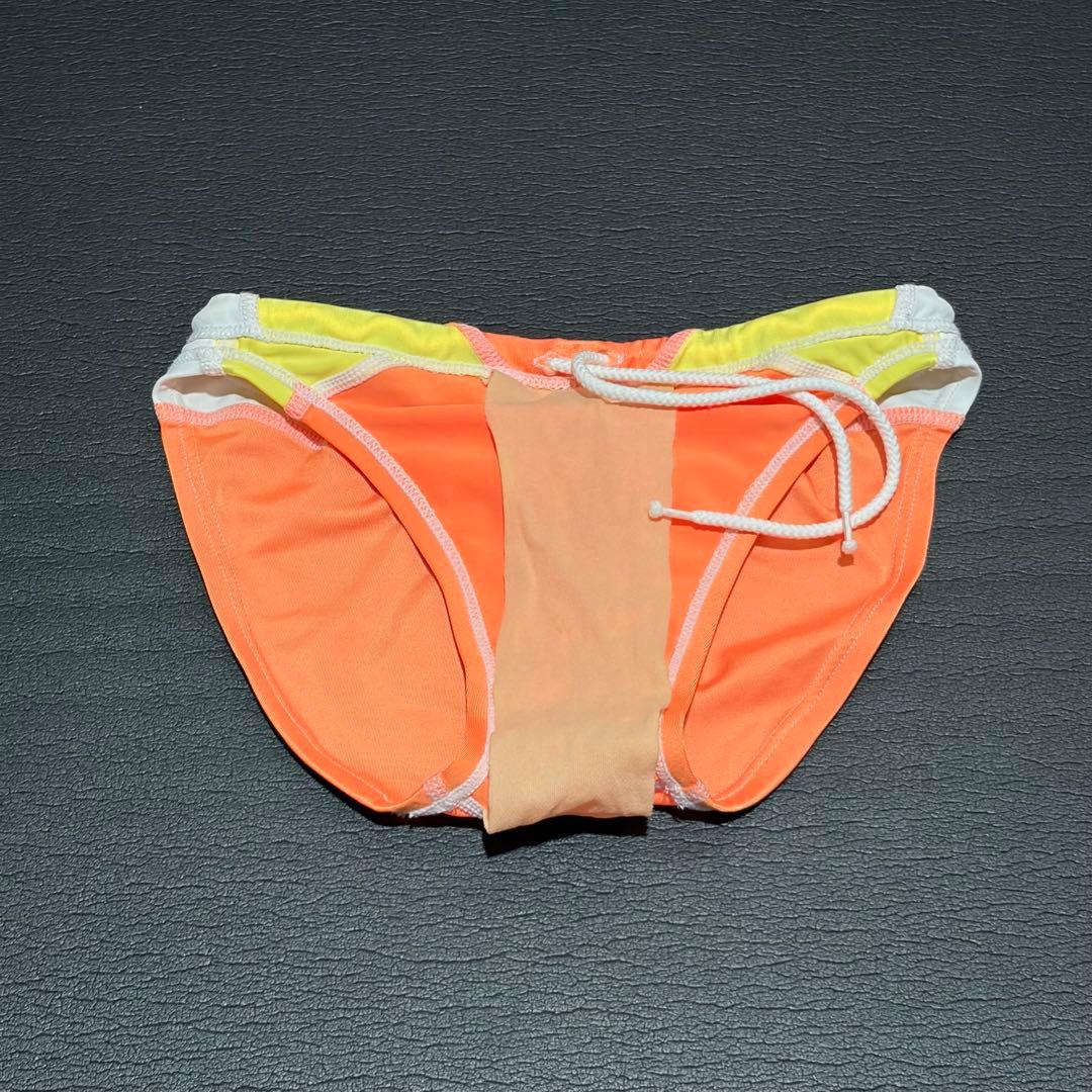 SPEEDO オレンジ/イエロー 競泳水着 140サイズ