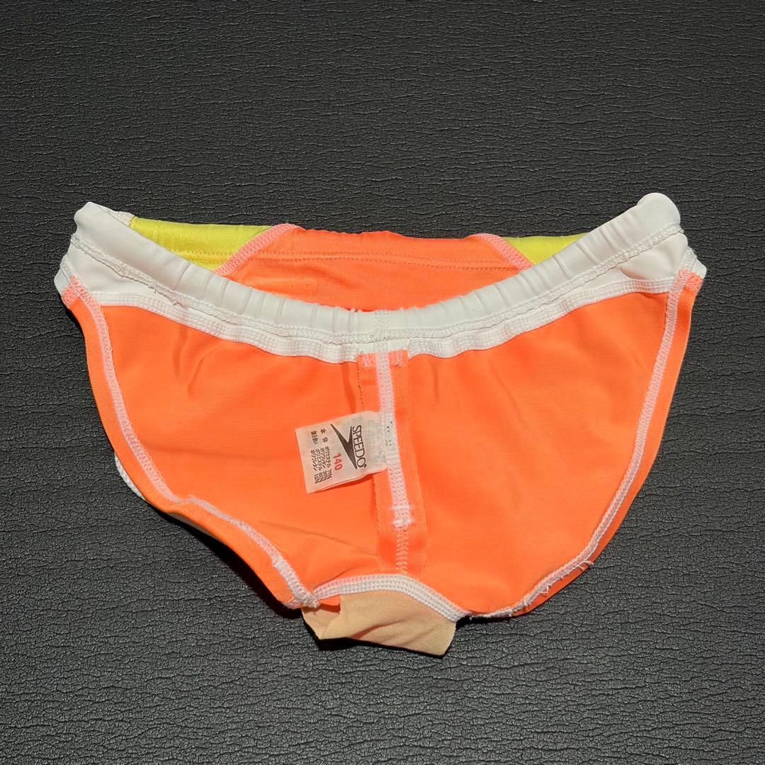 SPEEDO オレンジ/イエロー 競泳水着 140サイズ
