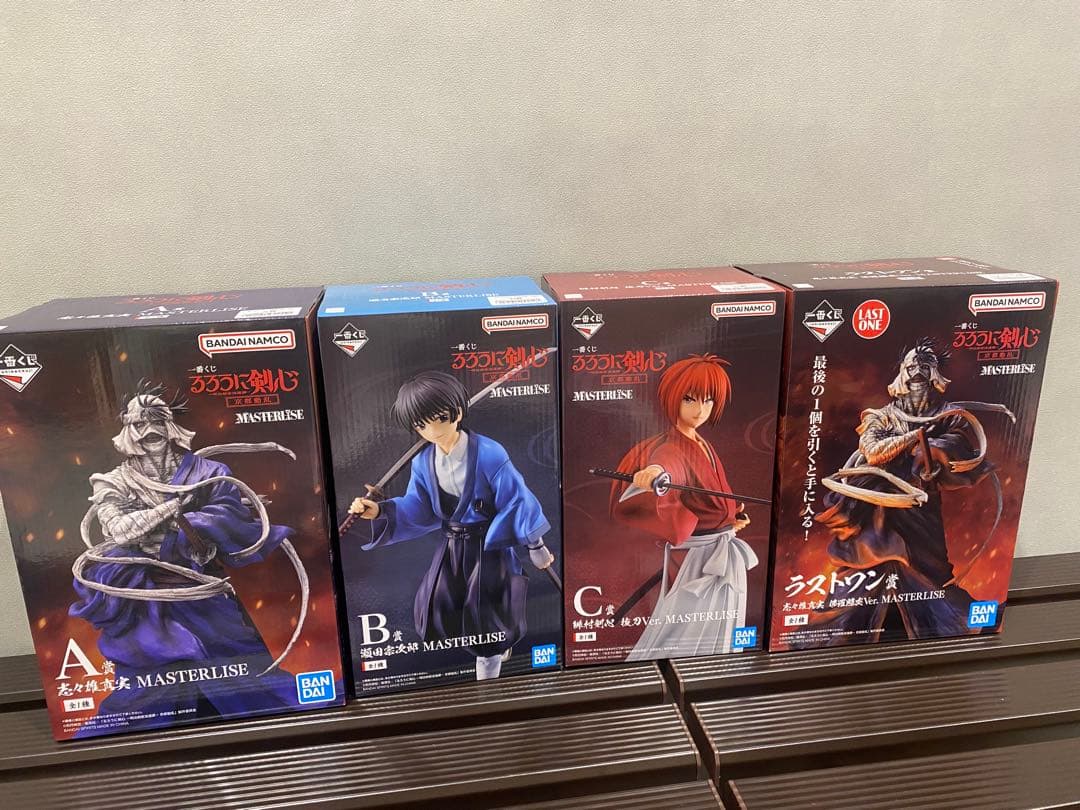 一番くじ るろうに剣心 ABC賞 ラストワン賞 フィギュアコンプリートセット