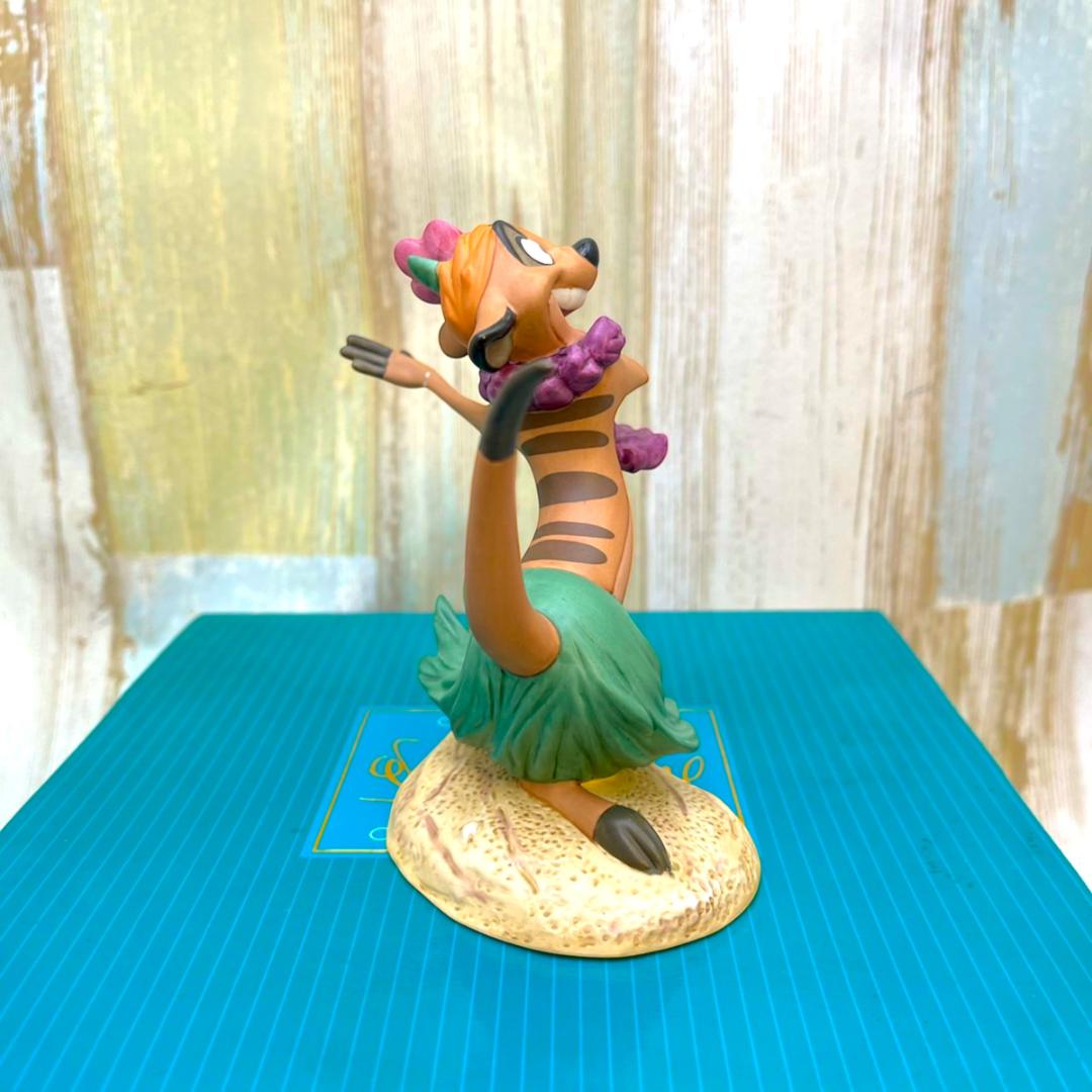 WDCC ライオンキング ティモン 缶バッチ ピンバッジ 陶器製 フィギュア