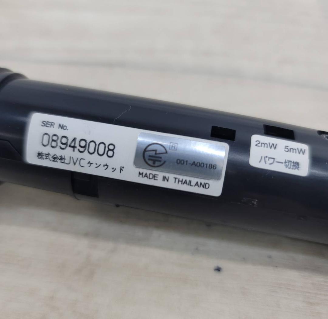 Victor 800MHz帯ハンド型ワイヤレスマイクロホン WM-P970 ①