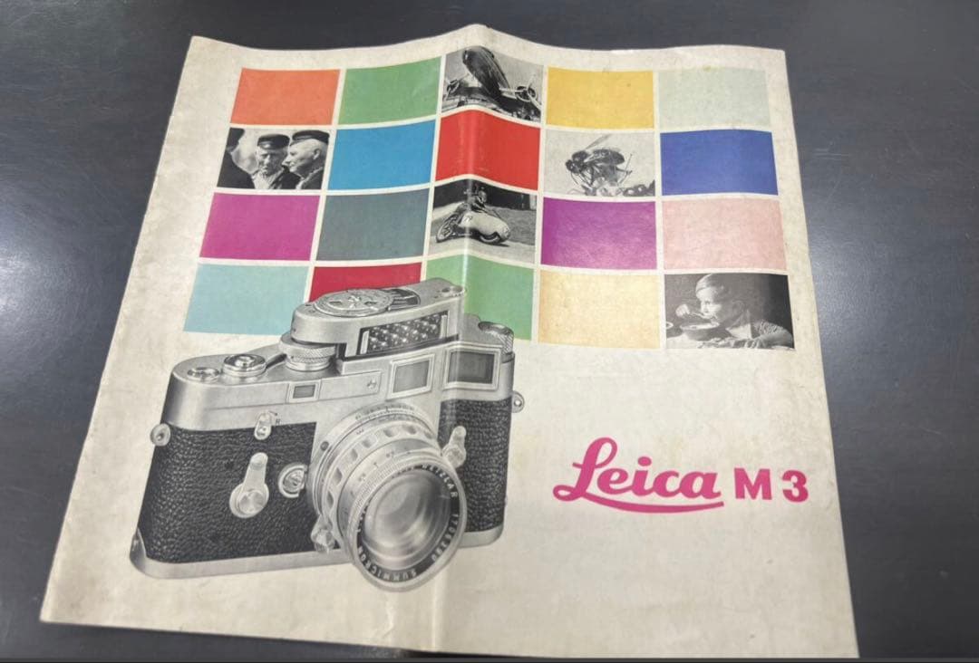 Leica ライカ M3 説明書 マニュアル パンフレット 1964年 1月