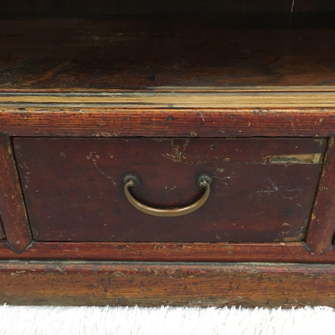 和家具 木製収納棚 アンティーク レトロ 古道具 インテリア