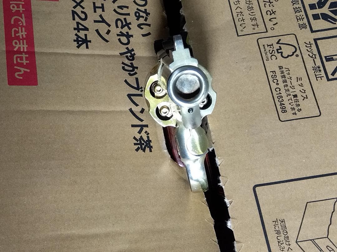 コクサイ　Smith & Wesson 　44マグナムM29　4インチ　木グリ