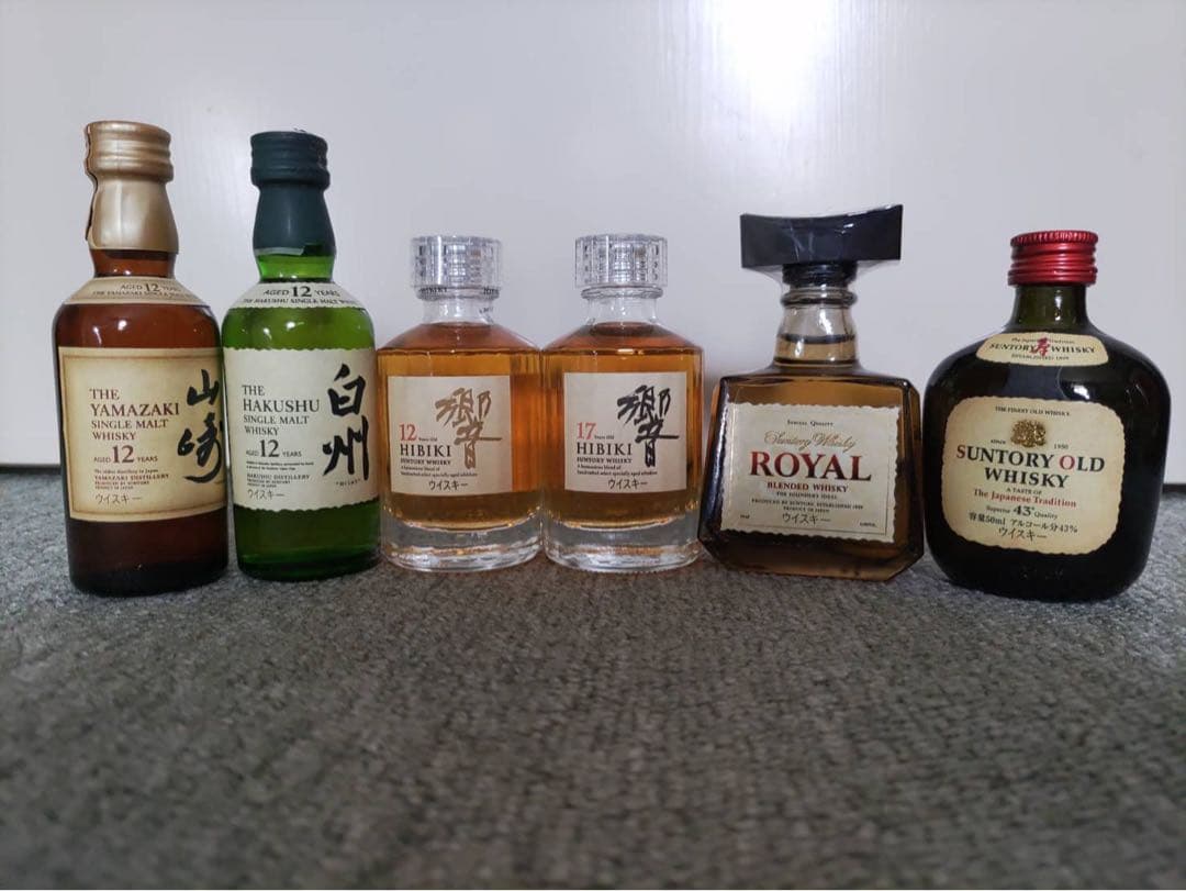 未開封•新品　サントリーvsニッカ　ミニボトル13本セット