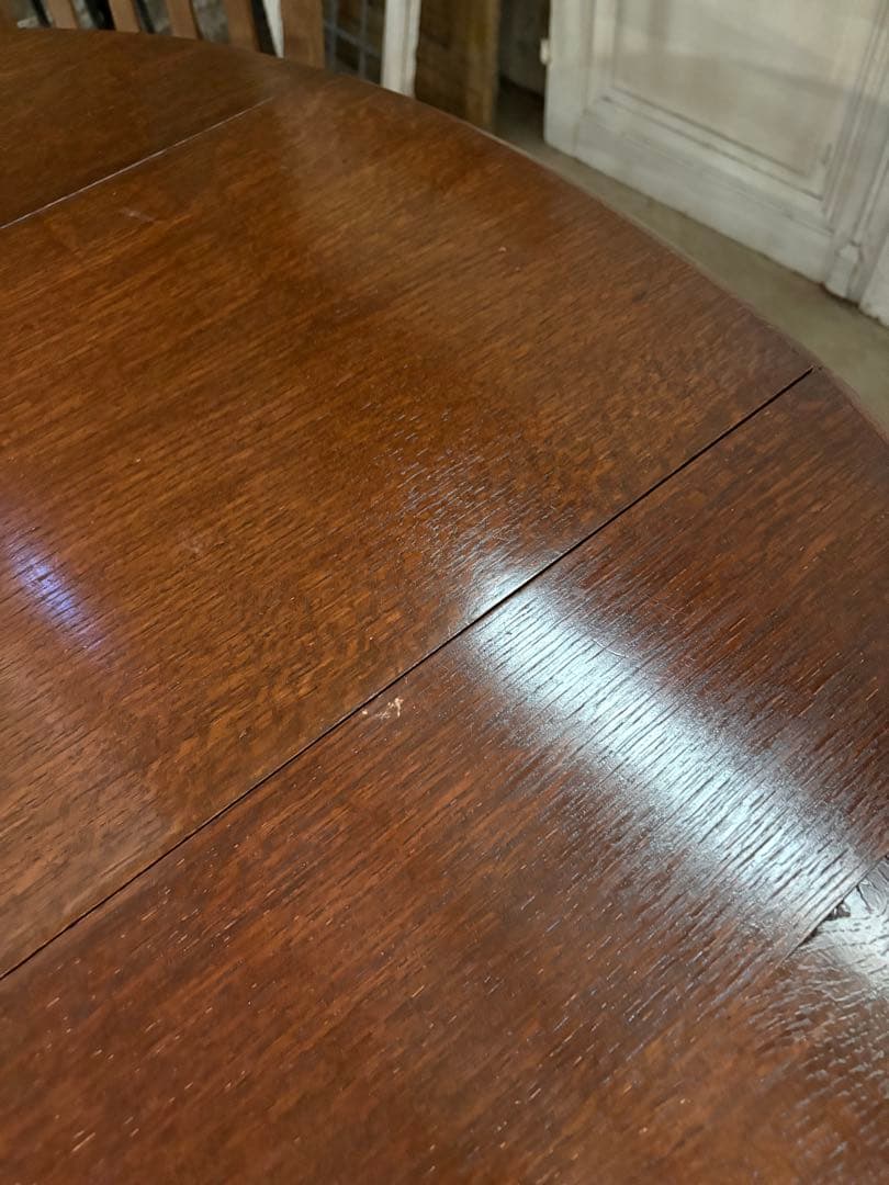 オーク　バタフライテーブル/ゲートレッグテーブル