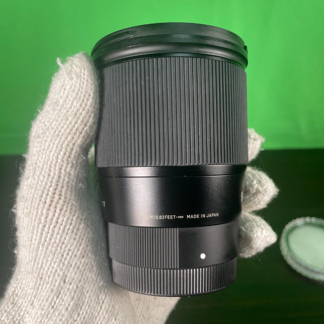 SIGMA カメラ レンズ フィルター セット 16mm F1.4 DC DN