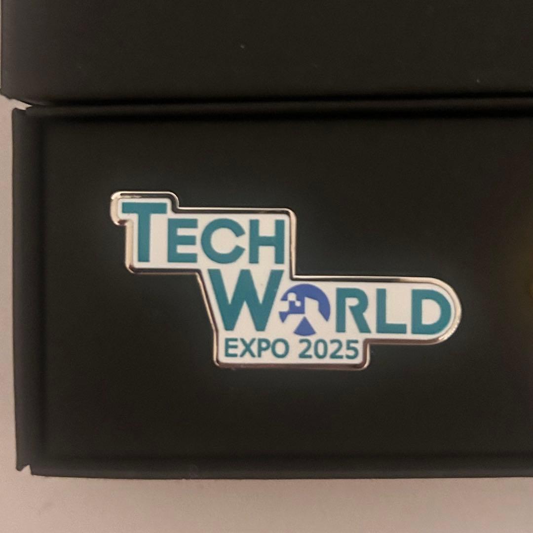 【非売品】TECH WORLD ピンバッジ 3個セット