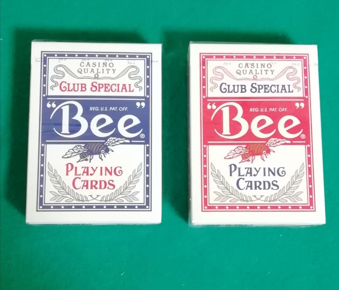 Bee Wynn deck　未開封　新品　赤　青　2セット　レアデック