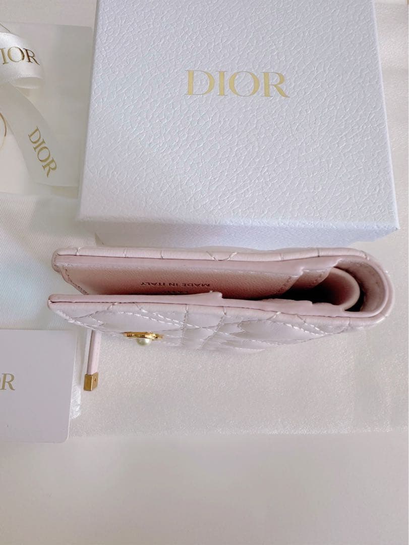 Christian Dior❤️ウォレット❤️ハート キルティング❤️折り財布