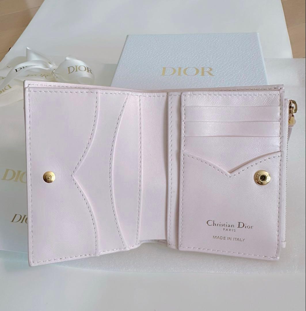Christian Dior❤️ウォレット❤️ハート キルティング❤️折り財布
