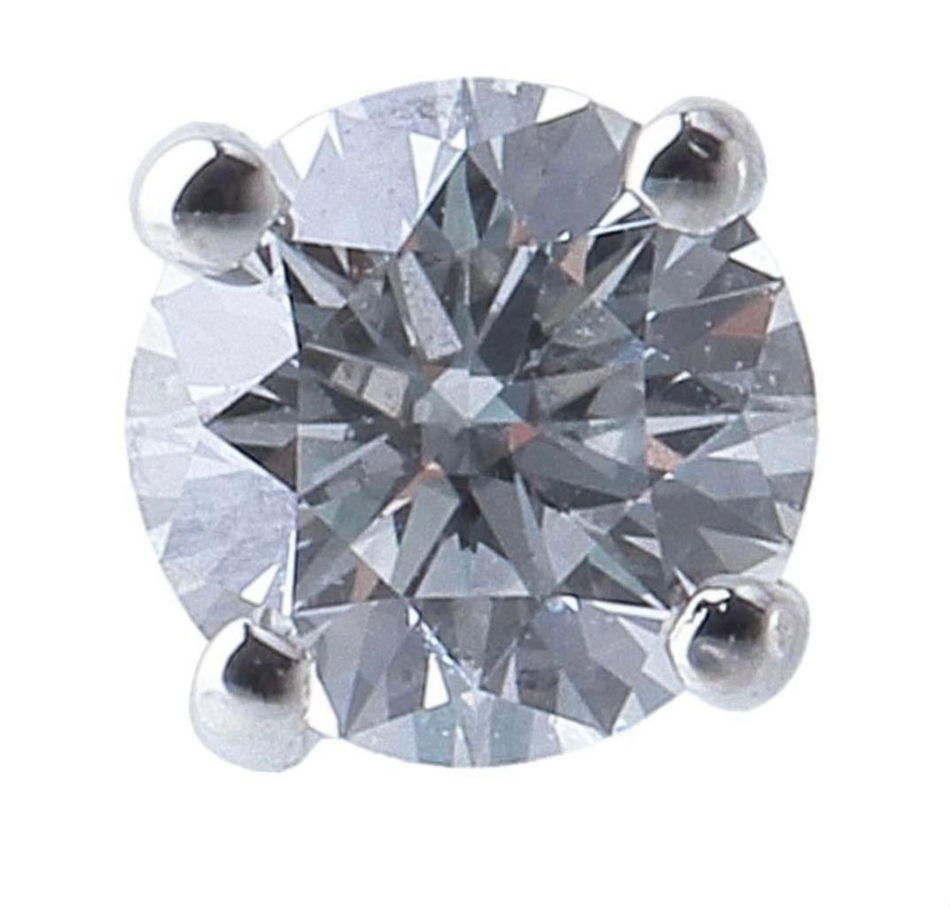 ティファニーダイヤモンドピアス0.43ctGカラーVS1/VS2スクリューポスト