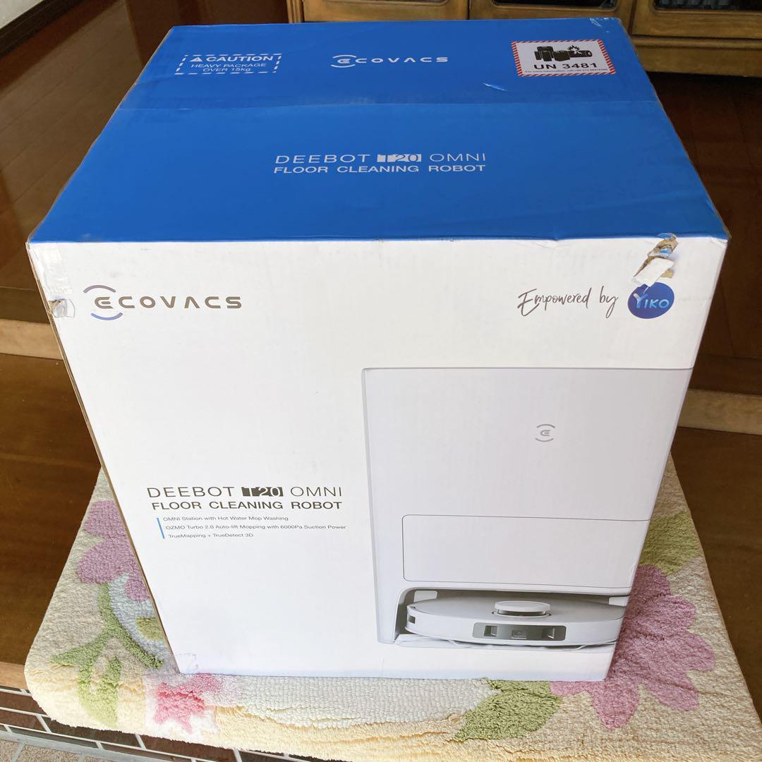 【新品未開封】エコバックス DEEBOT T20 OMNI ホワイト