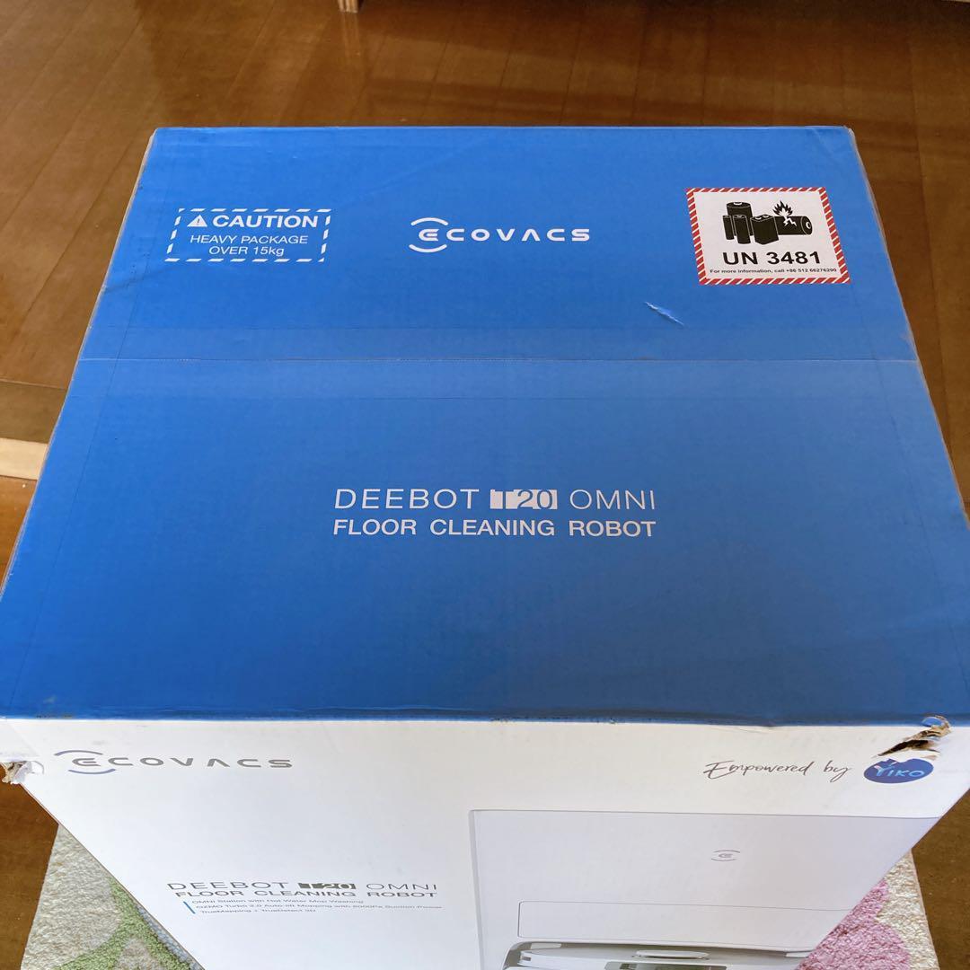 【新品未開封】エコバックス DEEBOT T20 OMNI ホワイト