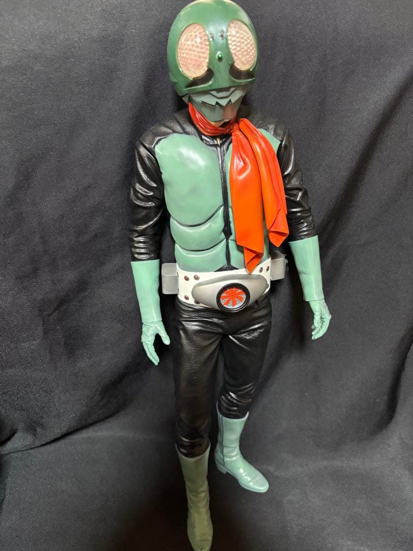 仮面ライダー 旧1号 メガソフビキット 塗装済み完成品 海洋堂　訳アリ品
