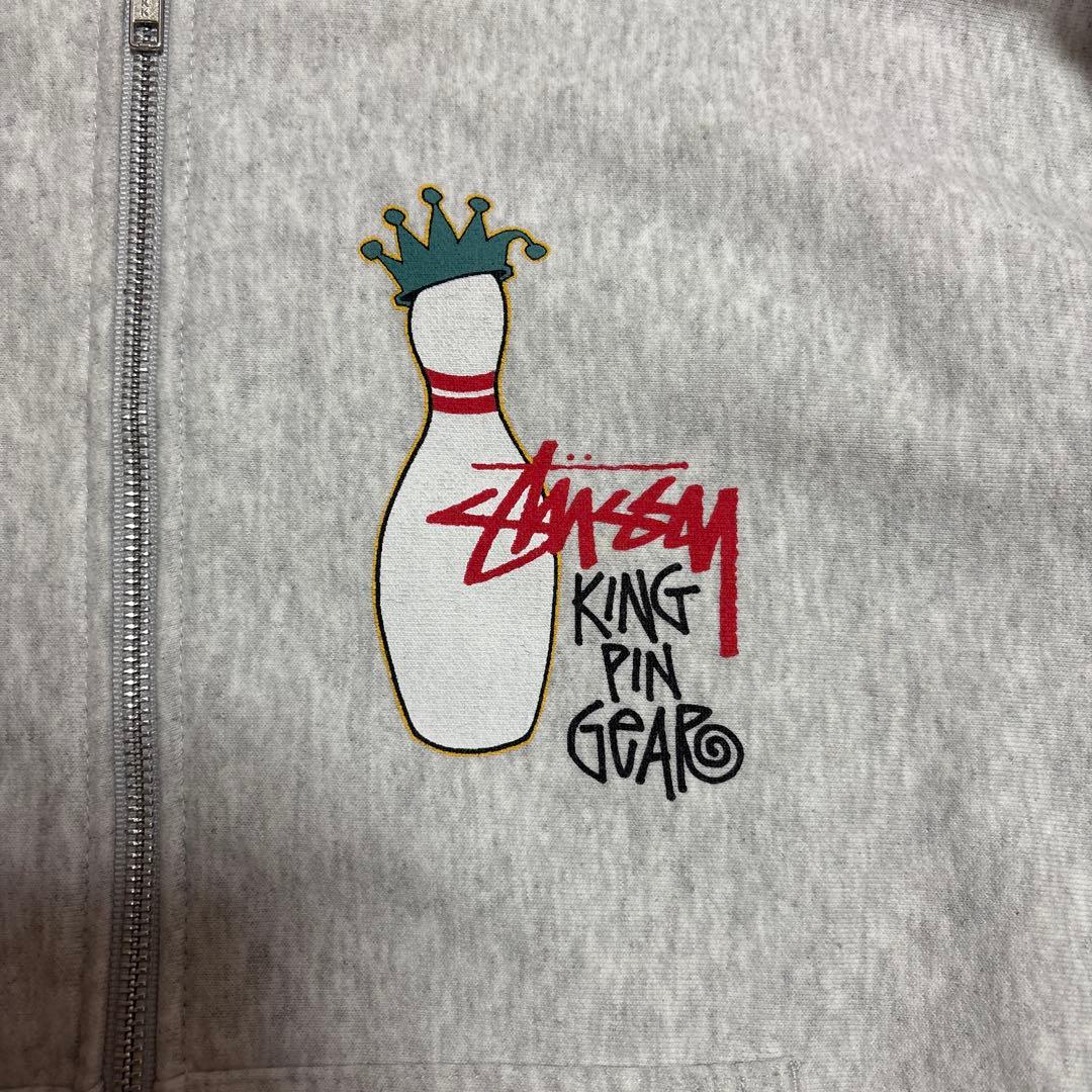 トップス STUSSY 24AW KINGPIN ZIP HOODIE