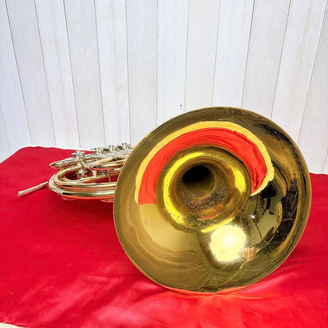 YAMAHA ヤマハ YHR-765G フルダブルホルン マウスピース付き