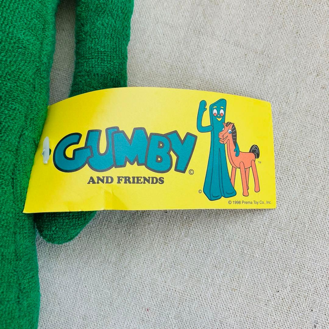 当時物／レア　タグ付き　ガンビー ぬいぐるみ　可動タイプ