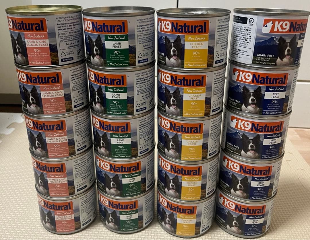 K9 Natural ウエットフード 170g 計20缶