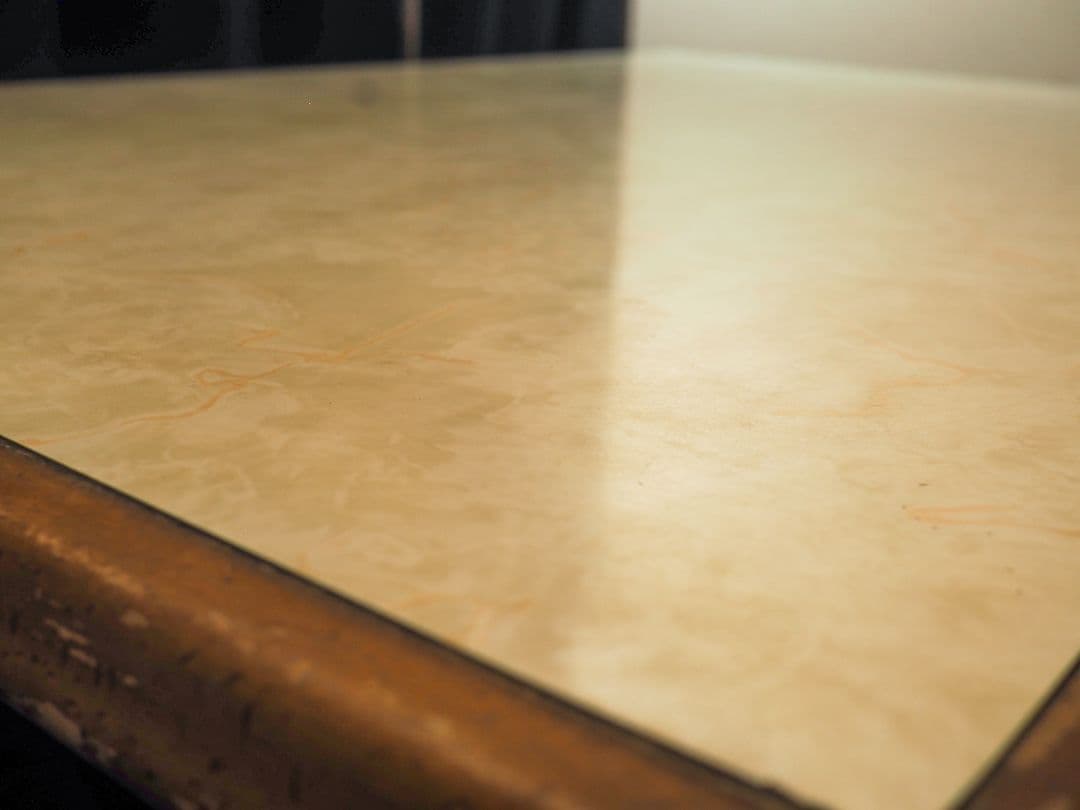 【値引中】\"マツダ\"メラニントップダイニングテーブル