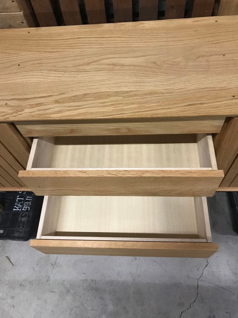 モデルルーム品 久和屋 DELTA デルタ ロングサイドボード180