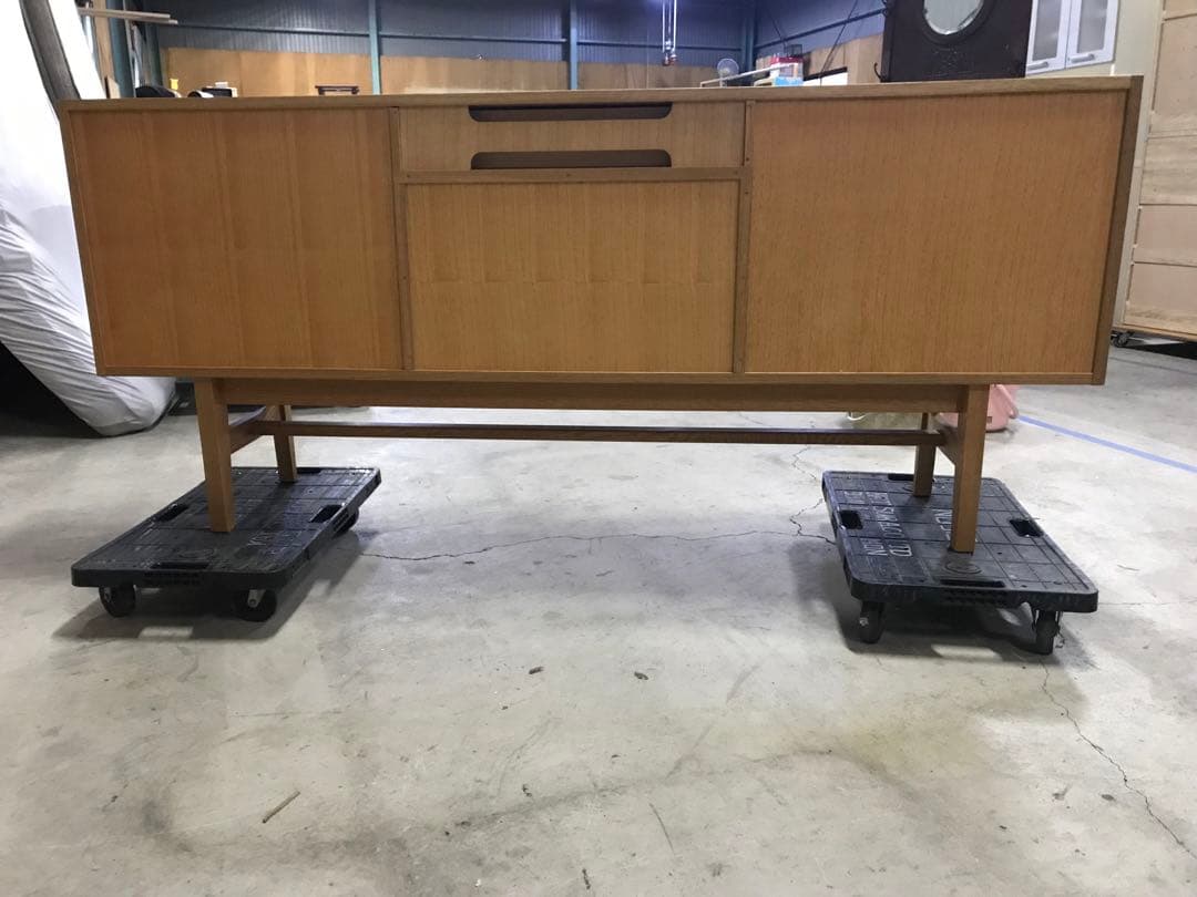 モデルルーム品 久和屋 DELTA デルタ ロングサイドボード180