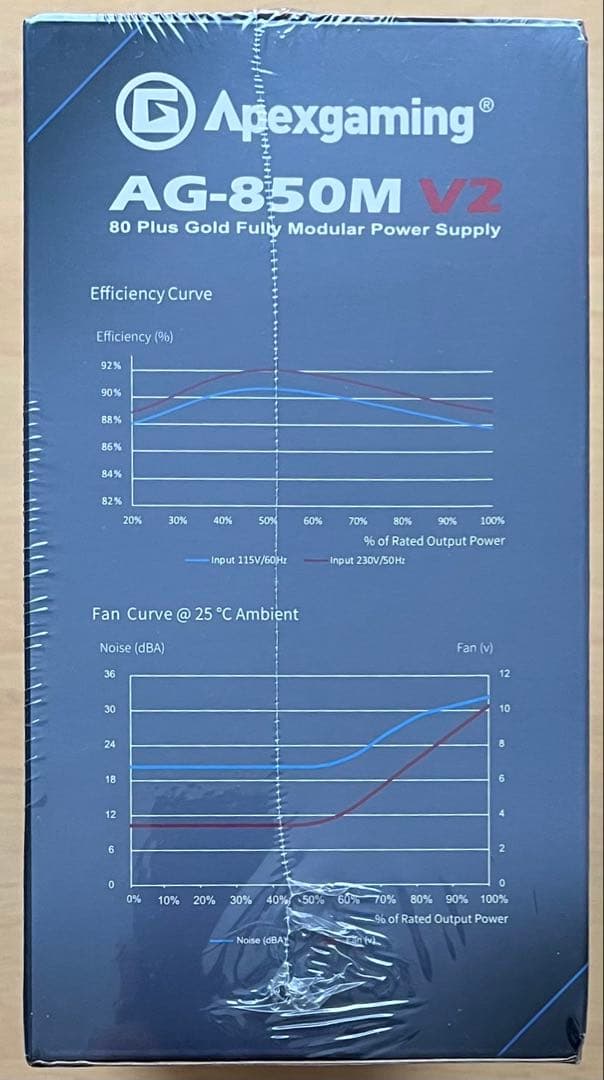 【新品未使用】AG-850M V2 850W フルモジュラー電源
