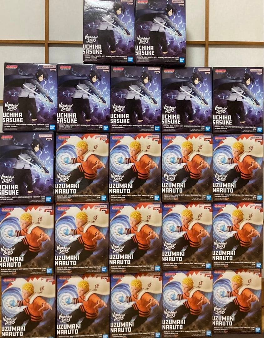 VIBRATION STARSうずまきナルトⅡ うちはサスケⅡフィギュア22個