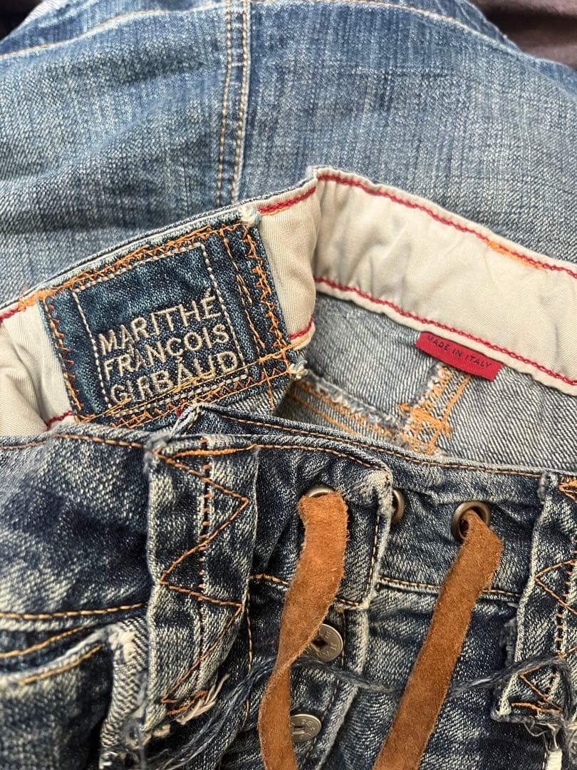 Marithe Francois Girbaud デニムスカート