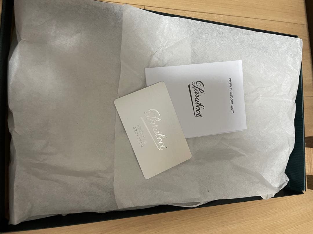 極美品★パラブーツ デッキシューズ★バース マリン★黒UK8