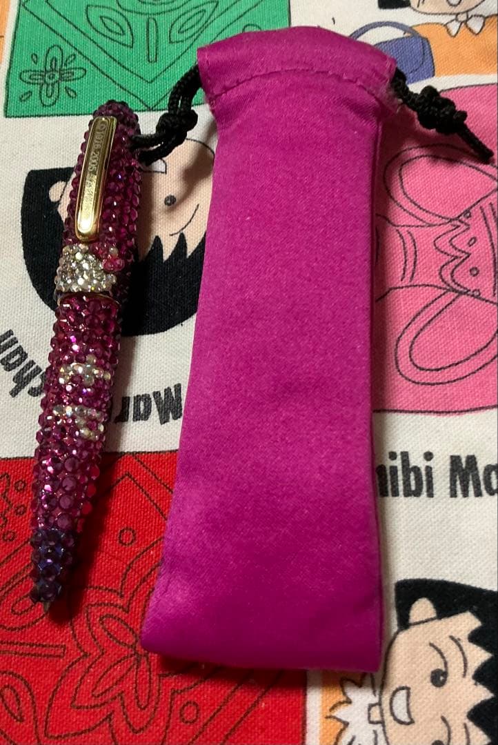 スワロススキーボールペン　テンクピクxコラボ　ハローキティ