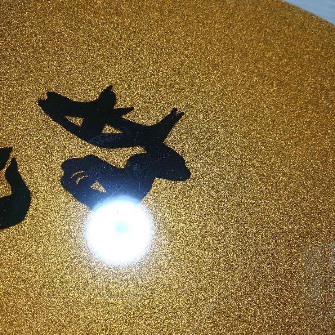 宝石象嵌工芸品 清光光雲 光泉 貴石画 丸額 置物