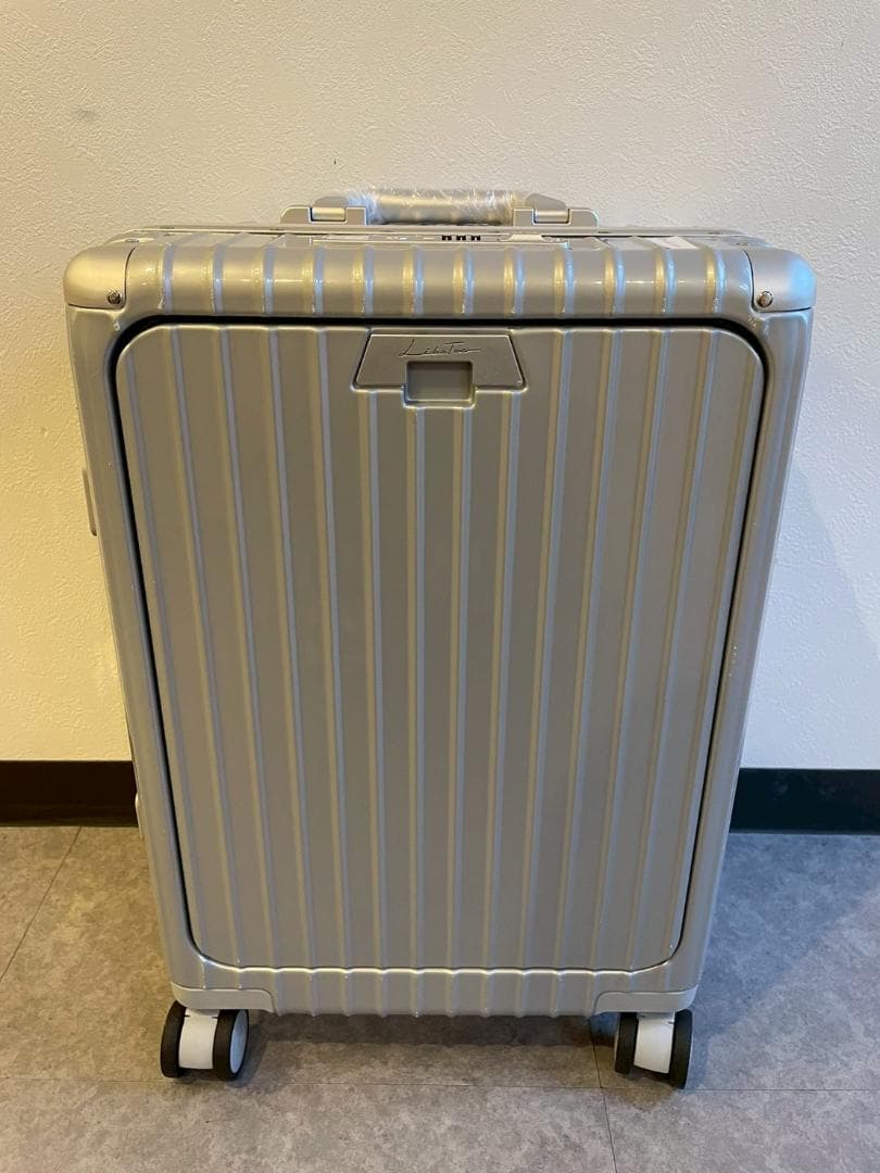 リベティ多機能キャリーケース【エナメルシルバーSサイズ】12