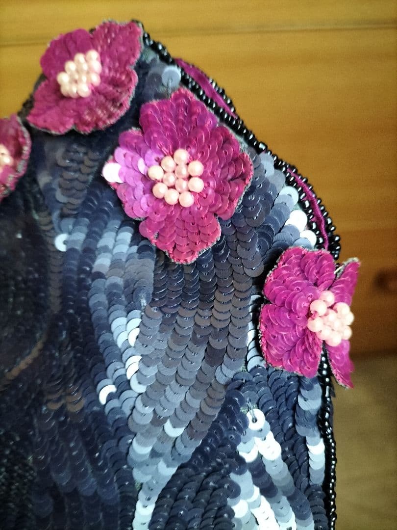 JAMINPUECHスパンコールバッグ