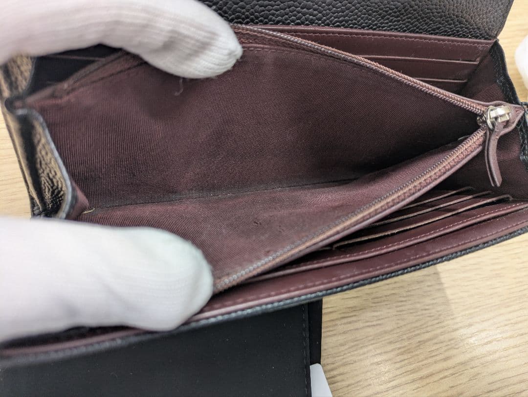 Momoセールシャネル クラシック ロング マトラッセ 二つ折り