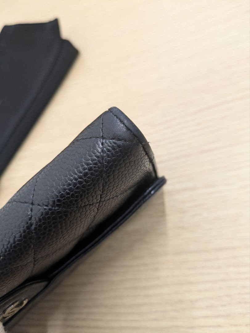 Momoセールシャネル クラシック ロング マトラッセ 二つ折り