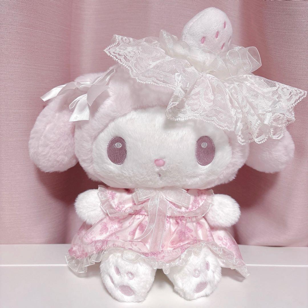 マイメロディ 47th 白いちごのティータイム ぬいぐるみ [正規品]