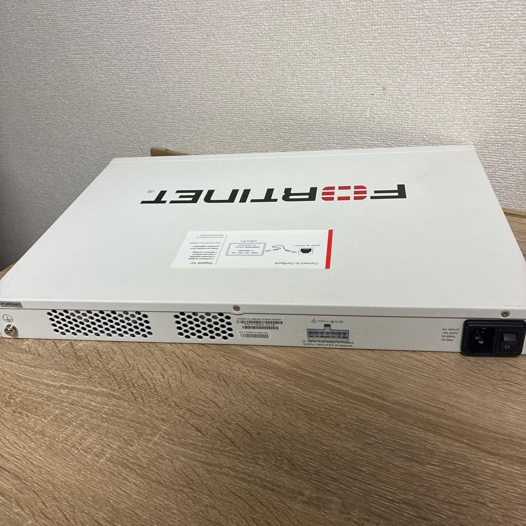 FortiGate 200E UTM ファイアウォール 1週間保証