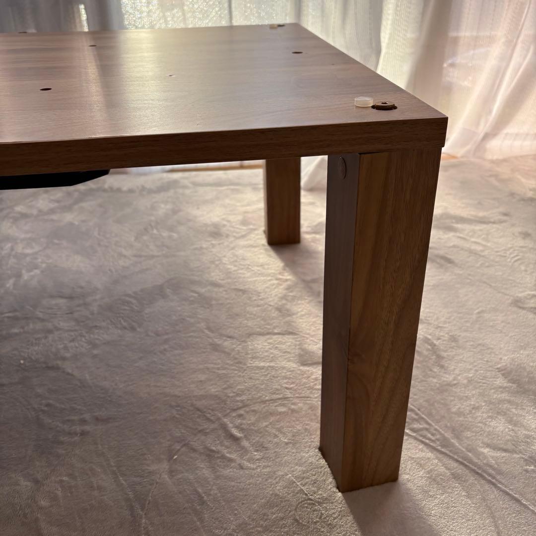 ニトリ コタツ ステインG 8060 LBR こたつテーブル 長方形