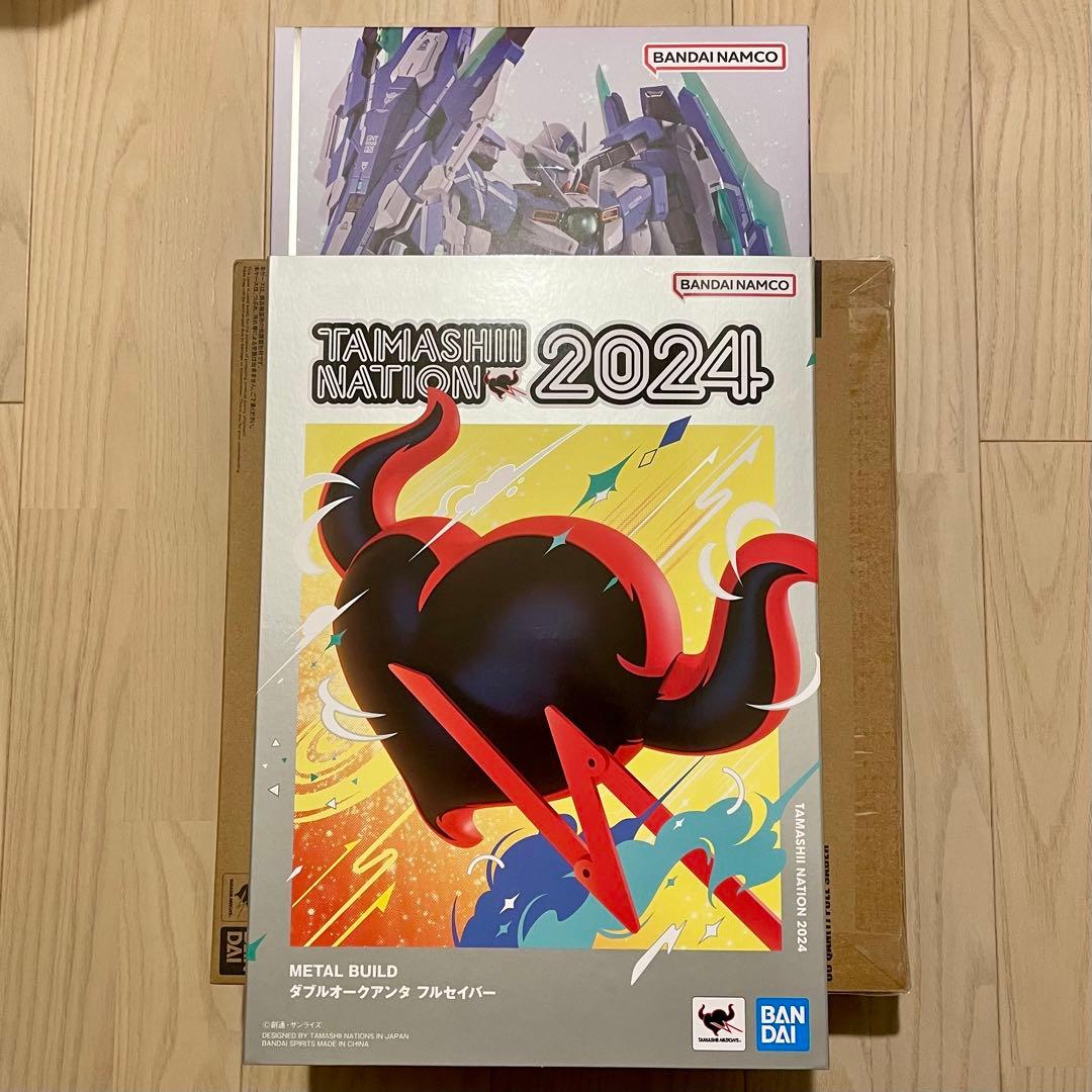 新品未開封 L BUILD ダブルオークアンタフルセイバー