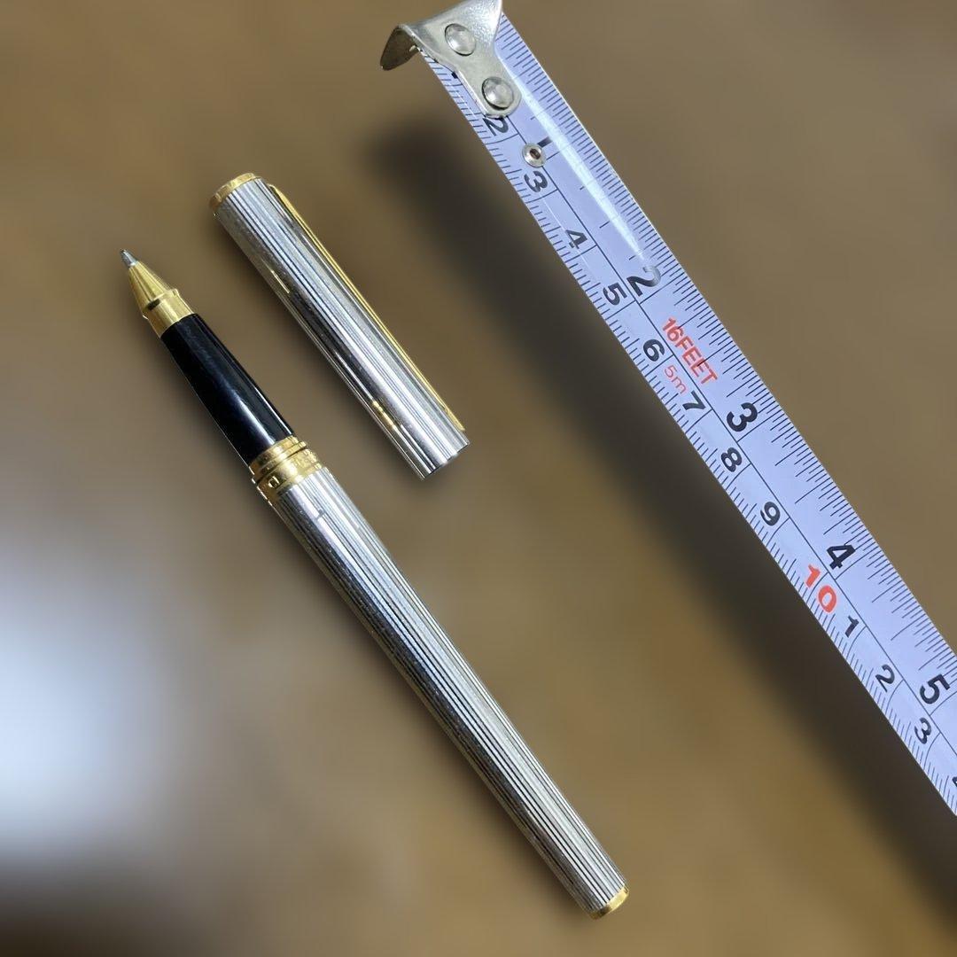 【値下げ！】グッチ　GUCCI シルバーゴールド ボールペン 本体 約14cm