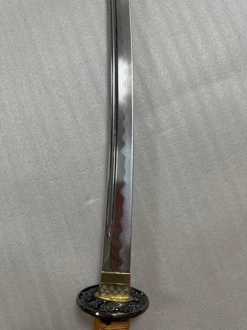 美品模造刀　打刀 黑鞘　コスプレ 鞘付き長さ約105cm