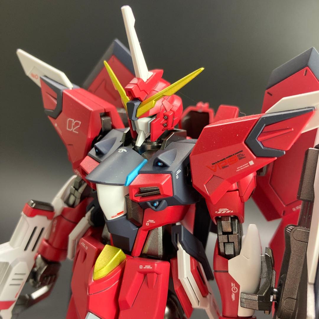 HGCE イモータルジャスティス　塗装済み完成品ガンプラ